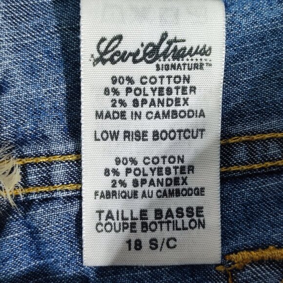 Signature by Levi Strauss Women's Boot Cut Jeans - Blue - Picture 7 of 16
